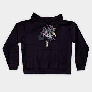 Astray Gold Gundam Deform Kids Hoodie